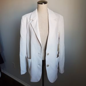 Wilfred Sorento Light Birch Oversized Blazer Size Small
